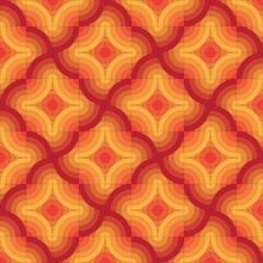 Fototapeta premium Solar Knot Array Pattern.