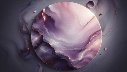 Purple Gradient Glass Texture