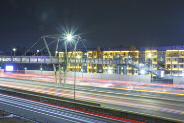 Almaty City Kazakhstan 13 November.  Al Farabi Avenue, Orbita micro district © Minar Aslanova