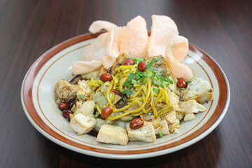 Savory Indonesian Tofu and Noodle Salad with Peanut Sauce