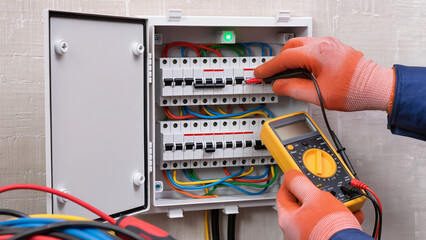electrician at work
