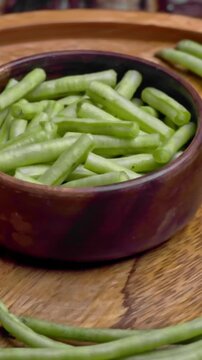 Vertical Video of Cowpea Beans