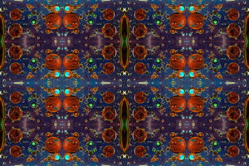 Sfondo astratto con colori brillanti e luminosi  © ematon