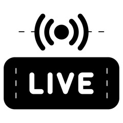live streaming icon