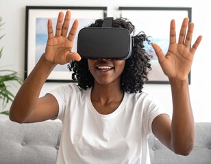 Experiencing Immersive Virtual Reality Gaming on a Couch at Home