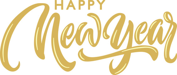 New Year 2026 Typography Collection | Festive Lettering & Holiday Icons