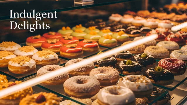 Indulgent Delights: An Array of Freshly Baked Pastries