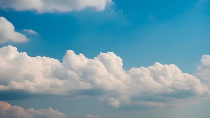 white smoke cumulus clouds with background