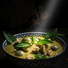 Chicken with potatoes and herbs