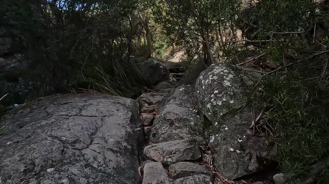 rand Canyon Walk in Grampians or Gariwerd, Australia - Scenic Hiking Trail and Canyon Views