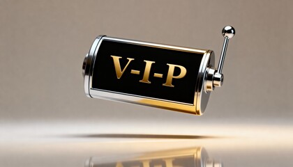 VIP slot machine with 777 in casino vibes