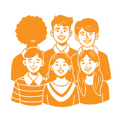 vector illustration of people