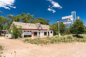Ghost town on the Route 66