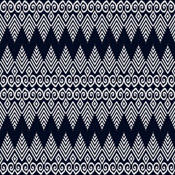 Ethnic oriental ikat fabric,Geometri cseamless pattern, 
Design for background, carpet, wallpaper, clothing, wrapping, batik, fabric, vector illustration, tile, embroidery style