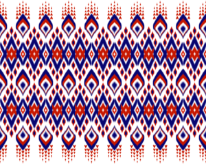Ethnic oriental ikat fabric,Geometri cseamless pattern, 
Design for background, carpet, wallpaper, clothing, wrapping, batik, fabric, vector illustration, tile, embroidery style