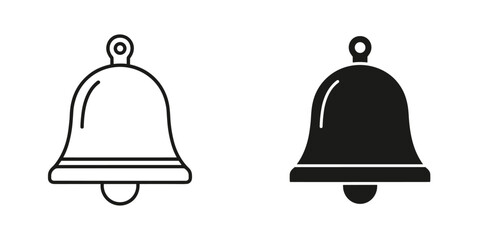 Get noticed with this simple bell icon, perfect for alert systems or notification designs on your website