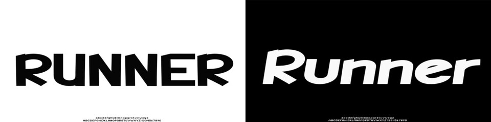 Modern bold vector font. Alphabet minimalist uppercase. Typography urban style for fashion, sport, technology, digital, movie, logo design, vector illustration. Black strong style font