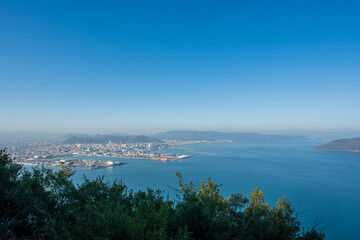 日本の香川県高松市屋島のとても美しい秋の風景