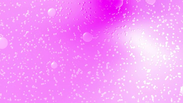 Floral pattern valentine bubbles design in a romantic pink setting. Suitable for valentines day cards, romantic themes, and bubbly concepts.