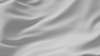 Soft white drifting fabric flowing calm moving smooth abstract curves forming minimal texture delicate atmosphere surface movement subtle harmony elegant textile shape soothing visual design motion - Powered by Adobe