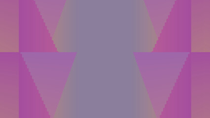 Pink abstract geometric background with soft lines and heart-inspired decorative elements