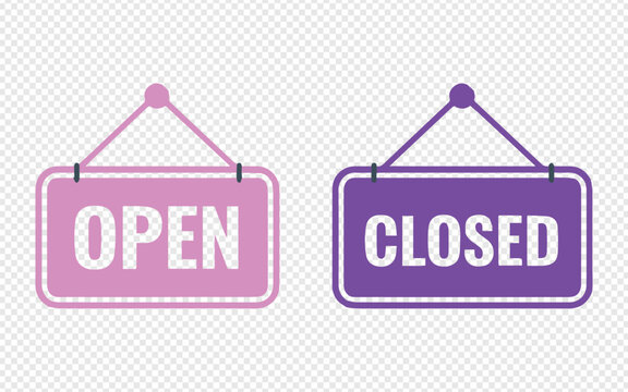 Charming open and closed signs attract customers to your business with clear, vibrant, engaging communication for inviting storefronts and online shops