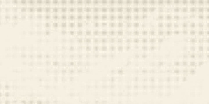 Retro beige halftone paper texture. Vintage craft ecru wallpaper with speckles, flecks, particles. Light cream grunge grain overlay background. Dirty dotted and specked canvas backdrop. Vector