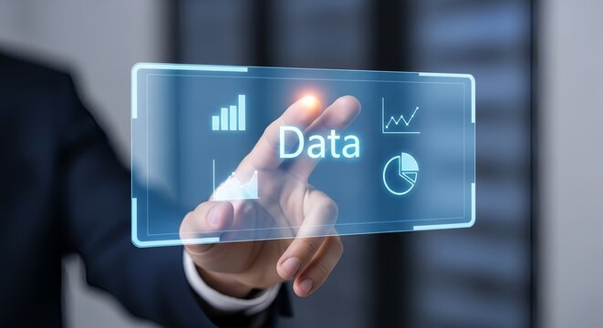 Accessing data insights with digital dashboard interface using modern technology today