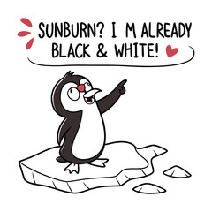 Sunburn? I’m Already Black & White