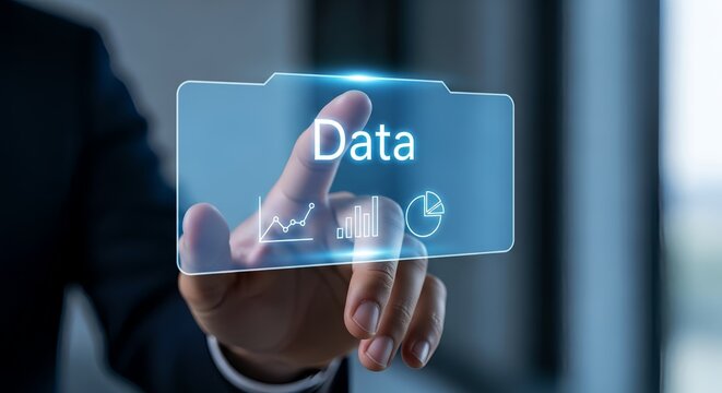 Analyze data with a modern touch screen interface for business intelligence insights