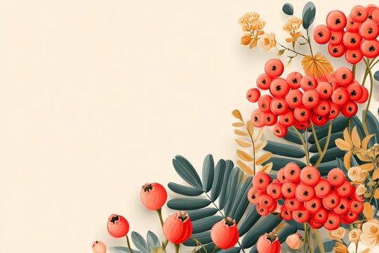 A background featuring colorful autumn leaves with available space for text or design elements