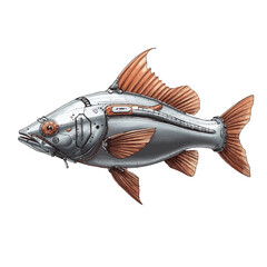 Cyborg Fish Future Design Very Cool