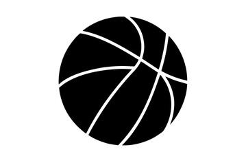Basketball, Collection of basketballs  silhouette vector, basketball black symbol
