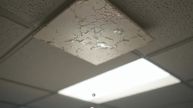 Ceiling Leak - Water Damage and Repair Concerns.