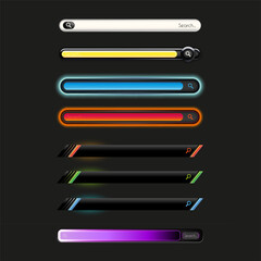 Modern search bar designs