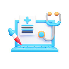 Medical 3D Icon Healthcare, Hospital, Doctor, Telemedicine UI Icons