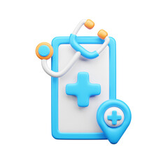 Medical 3D Icon Healthcare, Hospital, Doctor, Telemedicine UI Icons