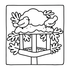 Kids-Bold & Easy Christmas Coloring Book, cute candle with holly bold & easy cute christmas coloring page, Christmas Coloring Pages, bold & easy cozy winter coloring book pages, victor art. line art 