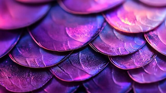 texture in the form of multi-colored scales. Selective focus. dizain.