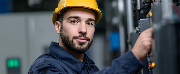 A technician carefully restores industrial machinery with focused dedication and quiet confidence