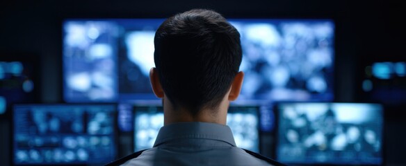 The modern control room feels intense focus guarding against digital security threats nonstop
