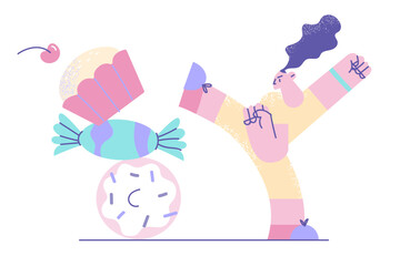 Healthy eating and lifestyle concept