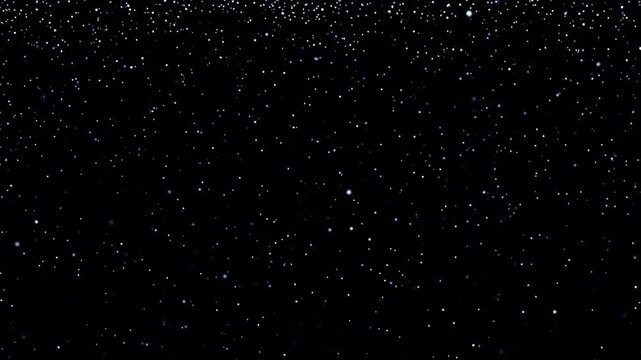 Black background flashing particle material