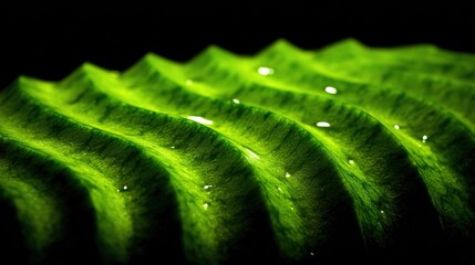 vibration. Ripe watermelon surface with water droplets and visible vibration ripple patterns. menu design, packaging mockups, designed for culinary blogs and recipe cards for restaurants.