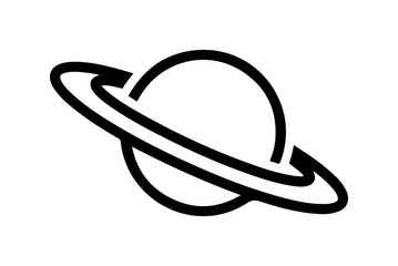 Saturn Planet Icon