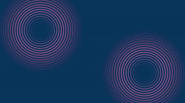 energized circular movements and wave patterns against black background