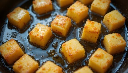 Fried Nabulsi Cheese in Olive Oil – Crispy Texture. nabulsi cheese