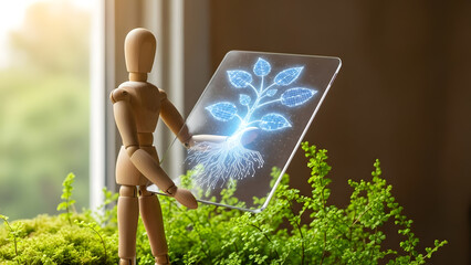 デジタルと自然を融合させるデッサン人形のサステナブル