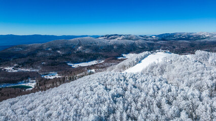 Snowy Platak Ski Resort