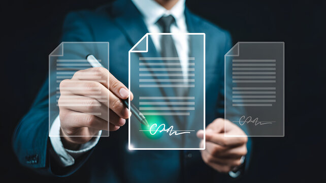 Secure electronic signature process empowers business professionals to finalize contracts and agreements swiftly and confidently, boosting efficiency today - Powered by Adobe